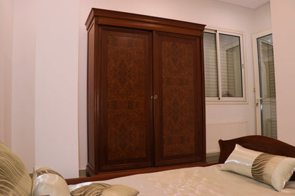 Chambre à enfant Neige acajou