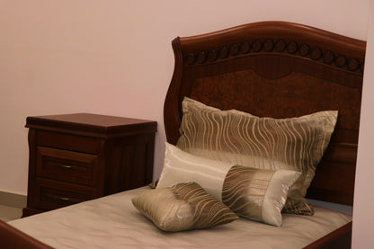 Chambre à enfant Neige acajou