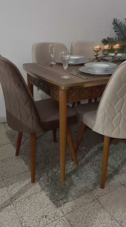 Table à manger convertible